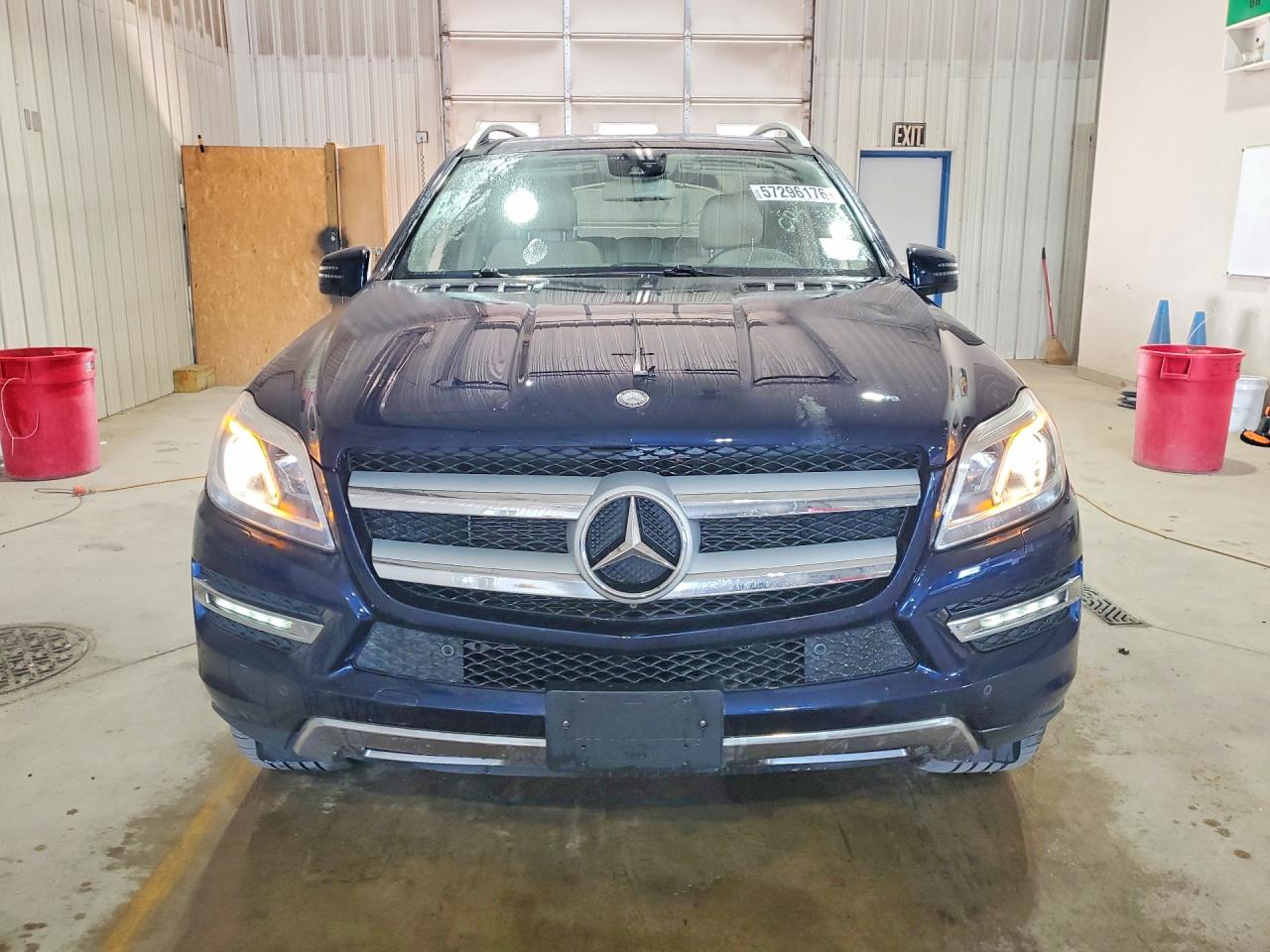 2015 Mercedes-benz Gl 450 4matic Blue vin: 4JGDF6EE1FA520908