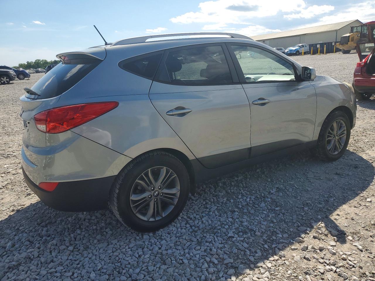 2015 Hyundai Tucson Se Silver vin: KM8JU3AG9FU108507