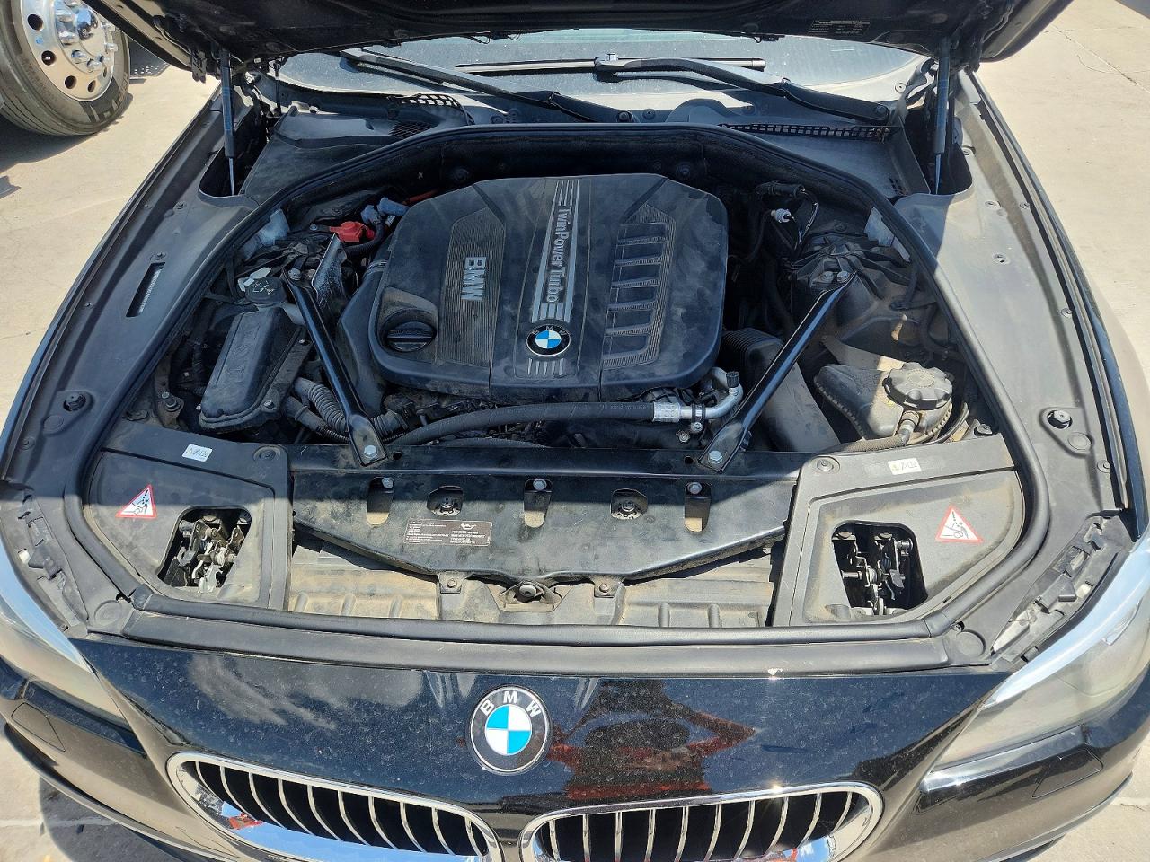 2014 Bmw 535 D Black vin: WBAXA5C58ED690352