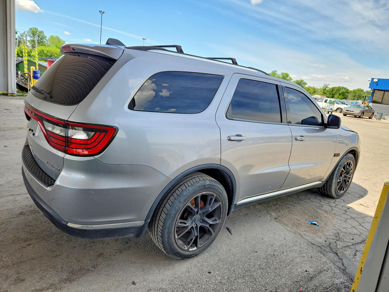 2014 Dodge Durango Limited Silver vin: 1C4SDHDT3EC411172