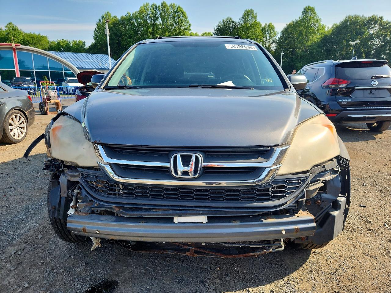 2011 Honda Cr-v Se Gray vin: JHLRE4H47BC033573