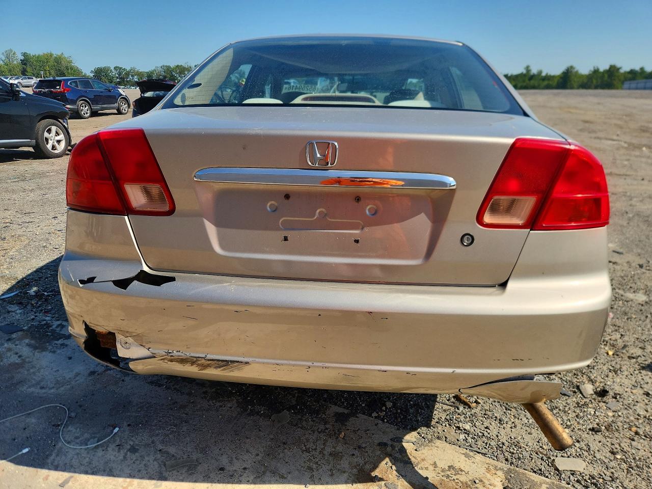 2002 Honda Civic Ex Gold vin: 1HGES26822L051656