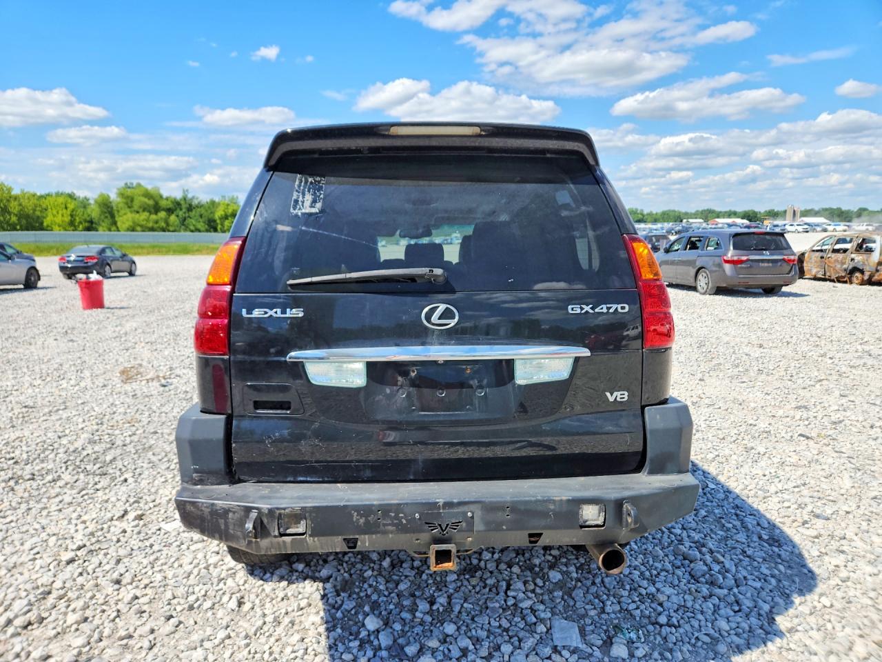 2006 Lexus Gx 470 Black vin: JTJBT20X260109106
