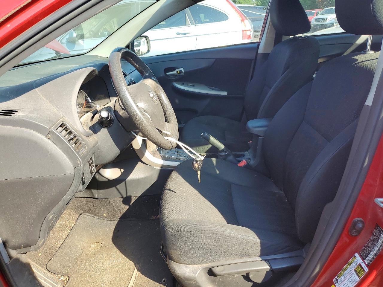 2011 Toyota Corolla S Red vin: 2T1BU4EE9BC633422