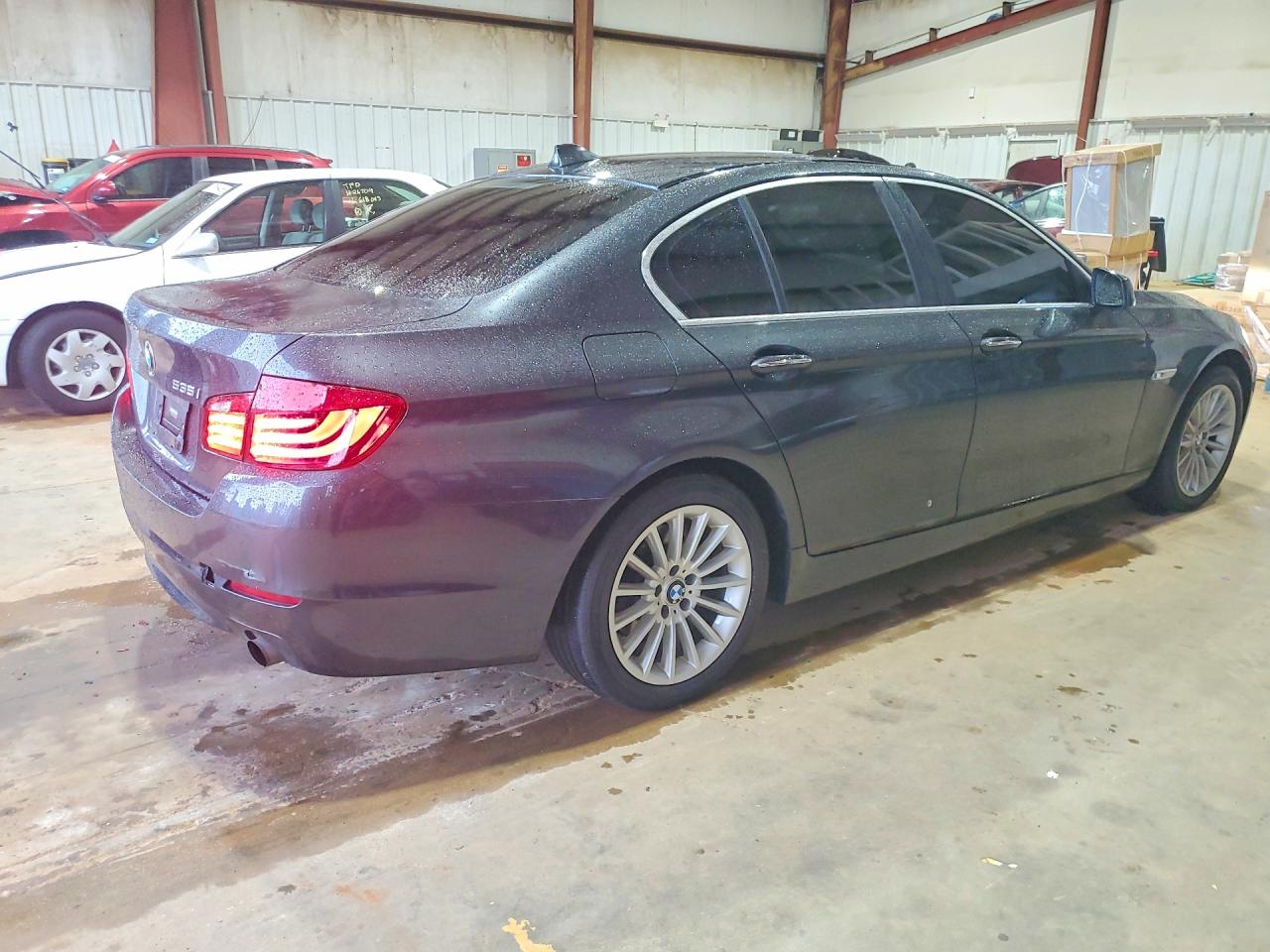 2011 Bmw 535 I Gray vin: WBAFR7C54BC603967