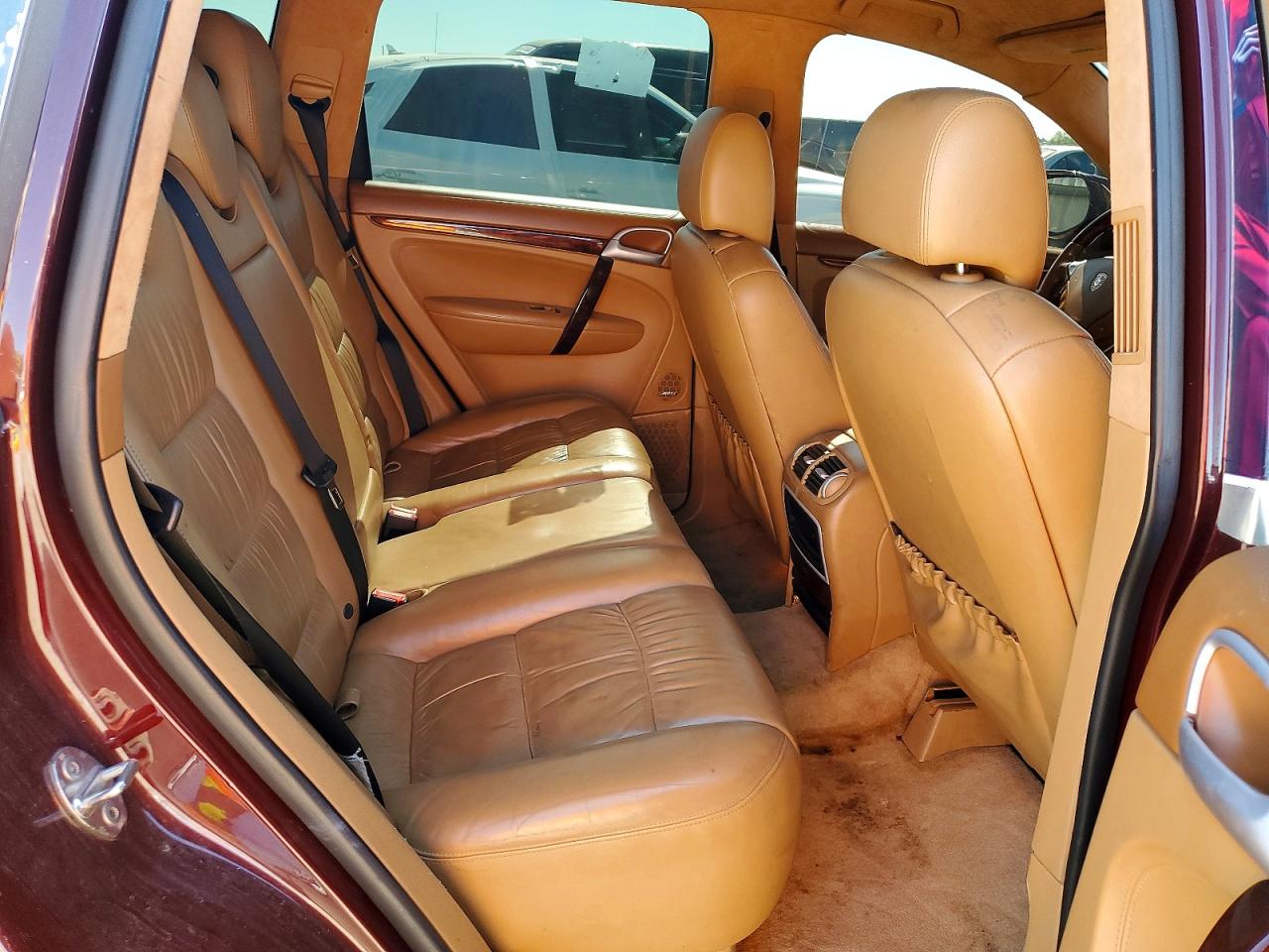 2008 Porsche Cayenne Turbo Темно-бордовый vin: WP1AC29P98LA91236