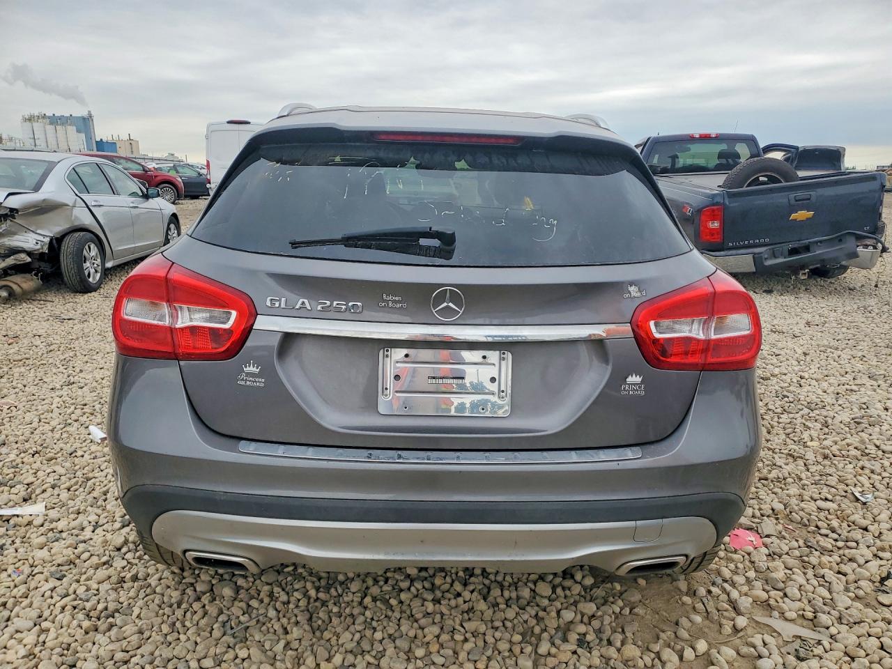 2016 Mercedes-benz Gla 250 Серый vin: WDCTG4EB1GJ224807