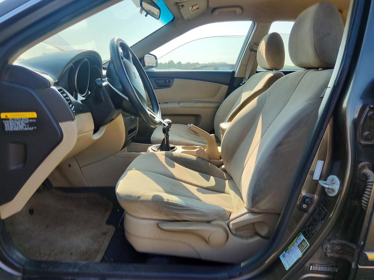 2009 Kia Optima Lx Brown vin: KNAGE228695363933