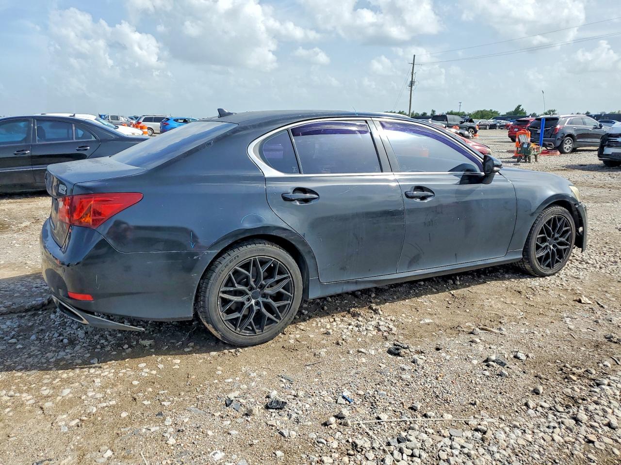 2013 Lexus Gs 350 Black vin: JTHCE1BLXD5014880