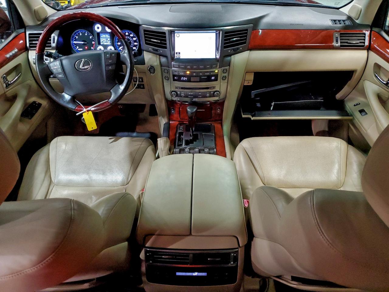 2008 Lexus Lx 570 Burgundy vin: JTJHY00W184018010