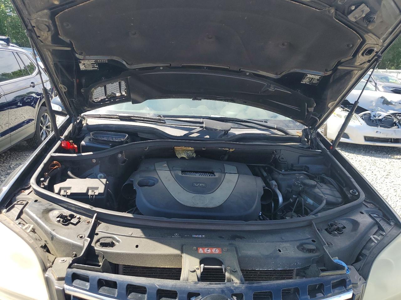 2007 Mercedes-benz Ml 350 Black vin: 4JGBB86E47A201937