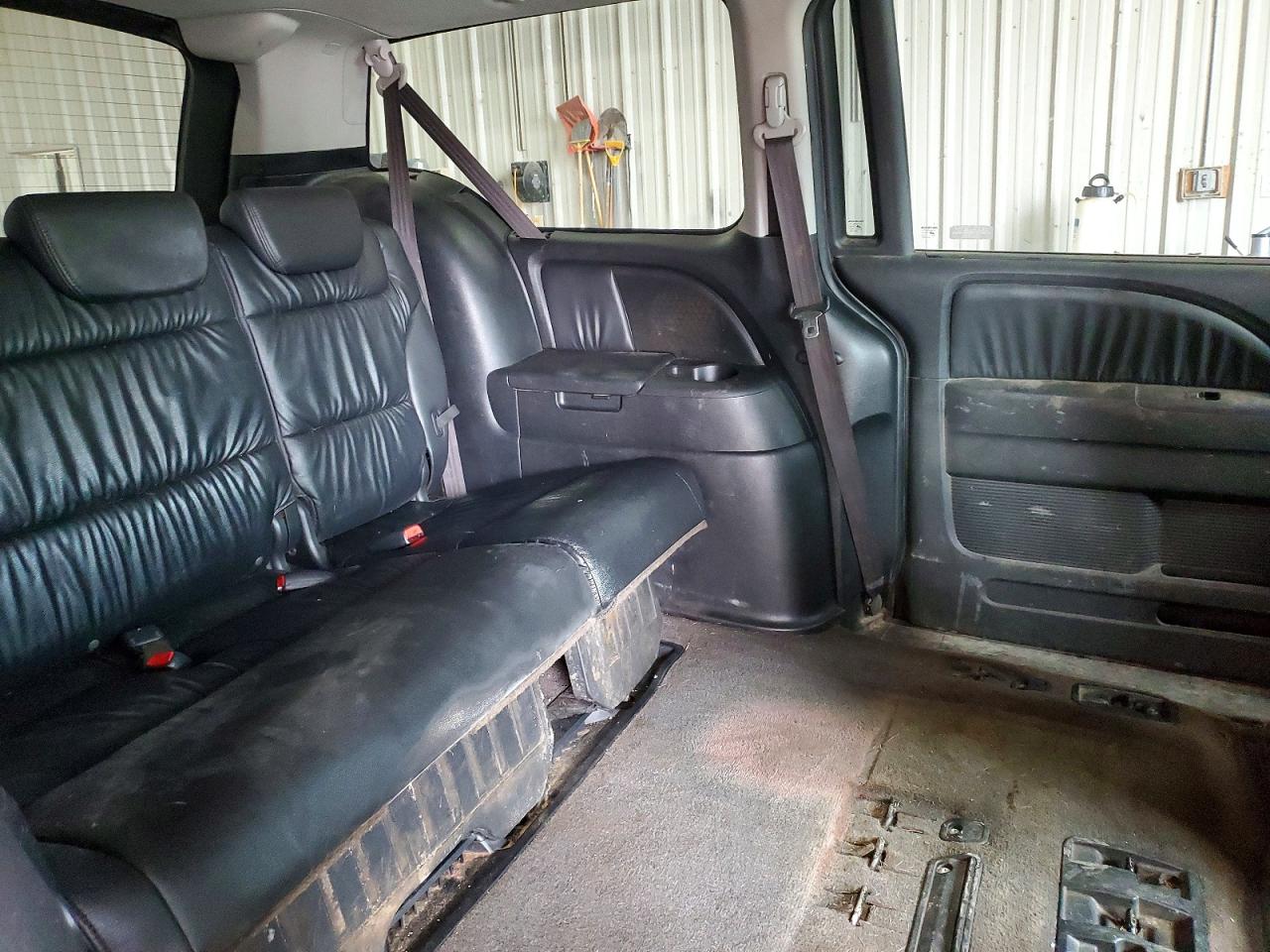 2008 Honda Odyssey Touring Black vin: 5FNRL38838B078683