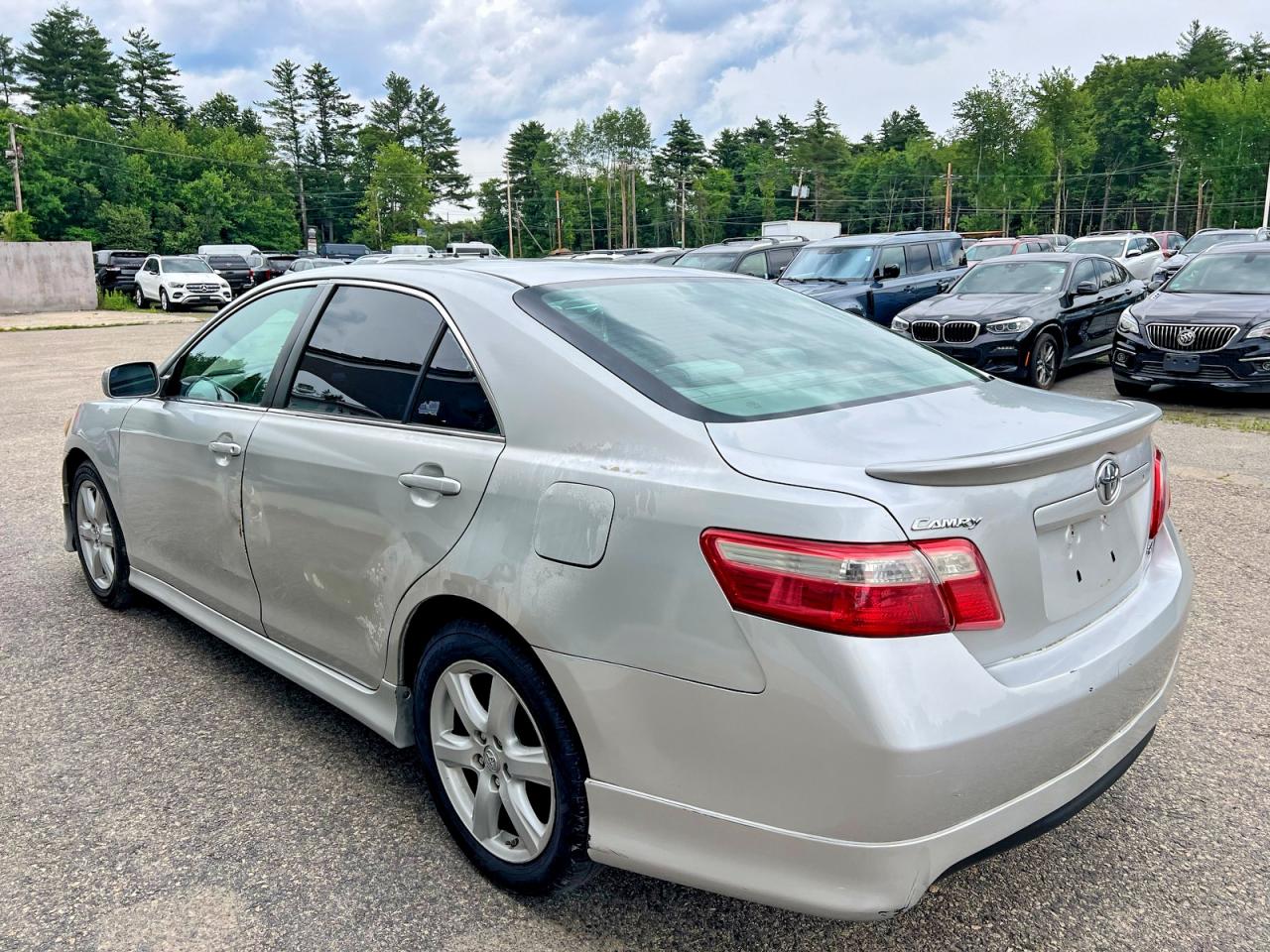 2009 Toyota Camry Se Silver vin: 4T1BE46K89U815705
