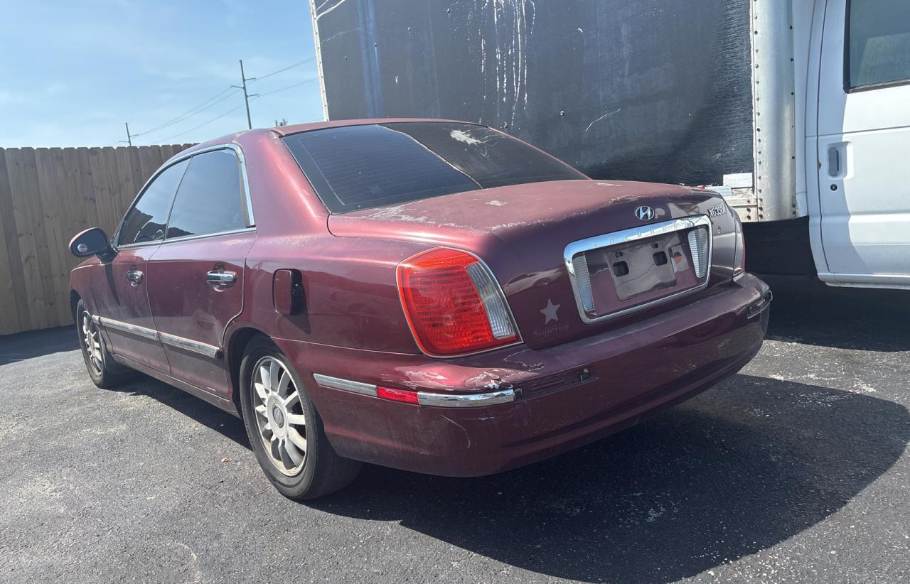 2005 Hyundai Xg 350 Maroon vin: KMHFU45E95A381631