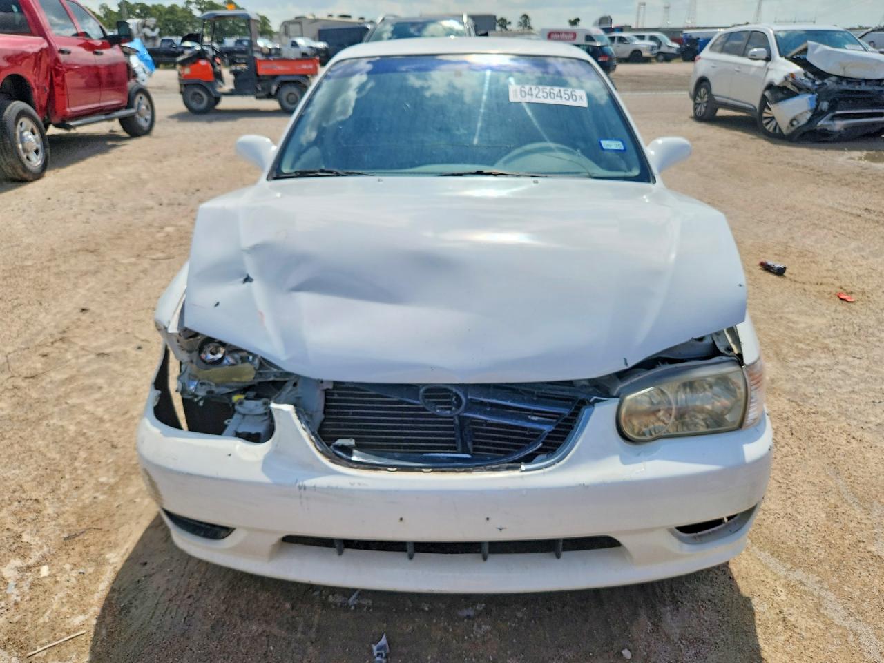 2001 Toyota Corolla Le Белый vin: 1NXBR12E61Z429520