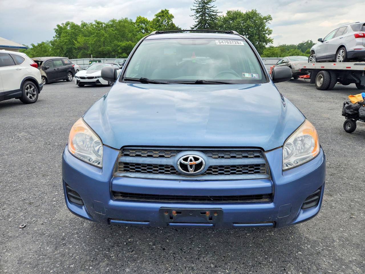 2010 Toyota Rav4 Base Blue vin: 2T3BF4DV3AW081576