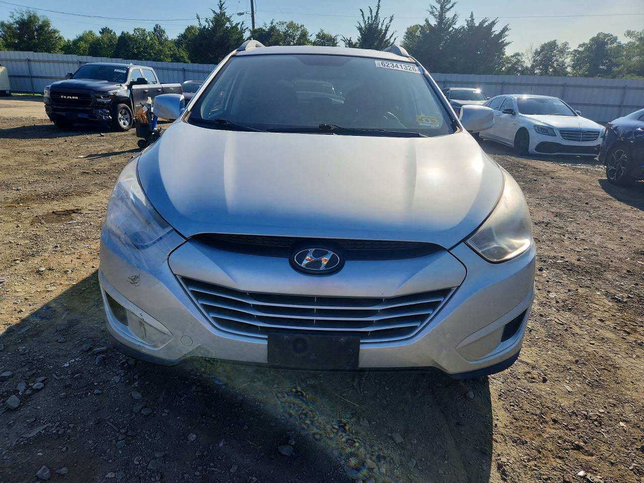 2011 Hyundai Tucson Gls Silver vin: KM8JU3AC8BU285170
