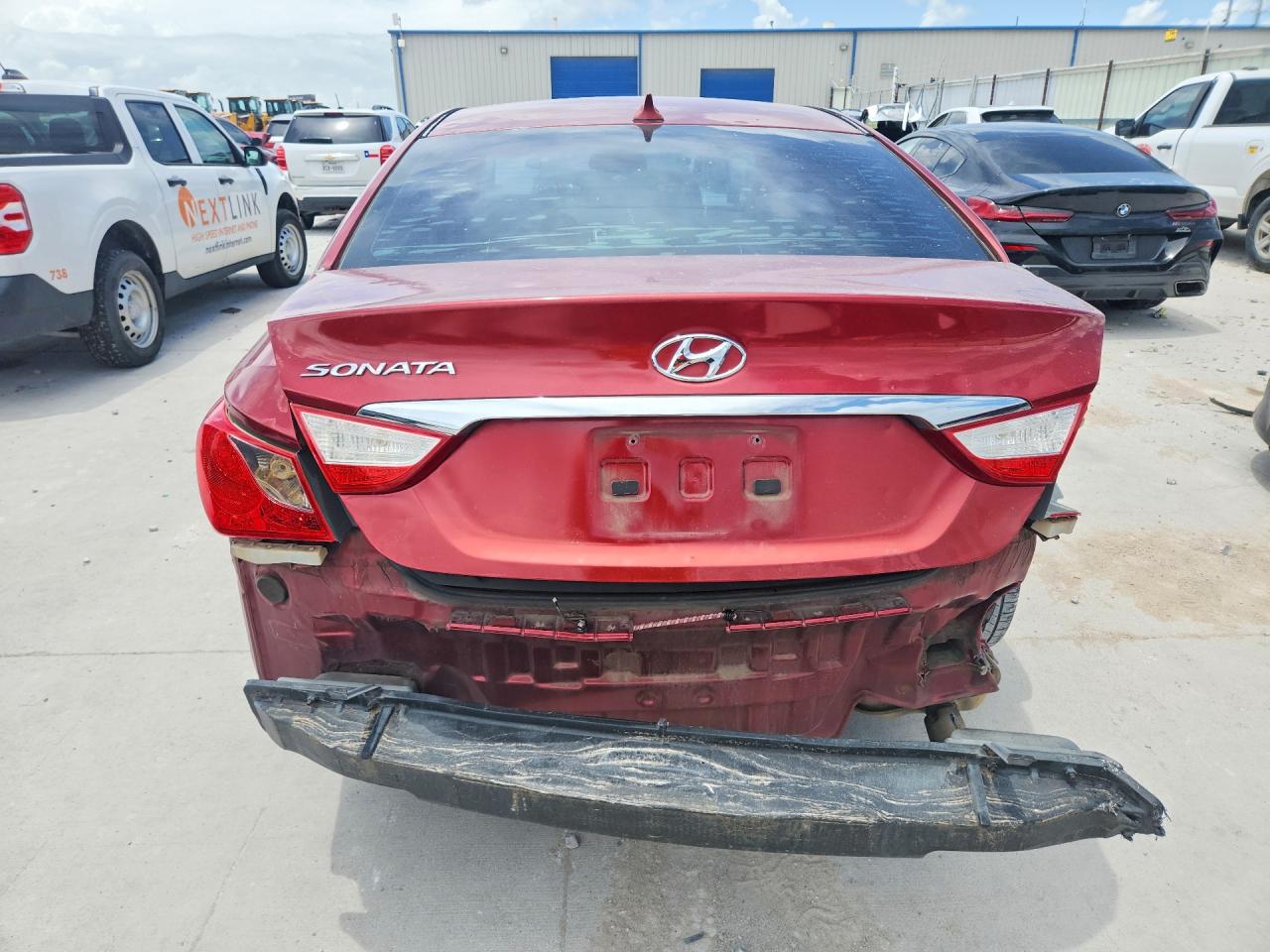 2013 Hyundai Sonata Gls Red vin: 5NPEB4AC0DH608352