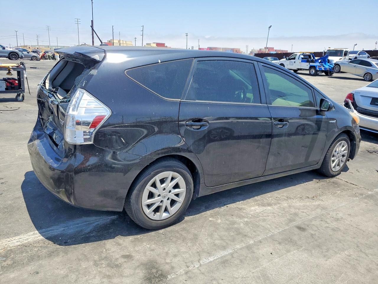 2012 Toyota Prius V Two Black vin: JTDZN3EU9C3056544