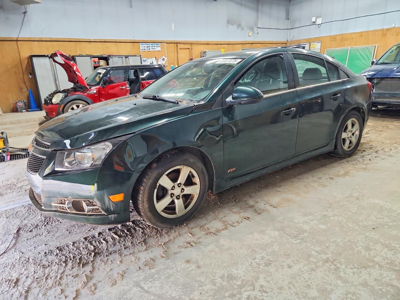 2014 Chevrolet Cruze Lt Green vin: 1G1PC5SB4E7371915