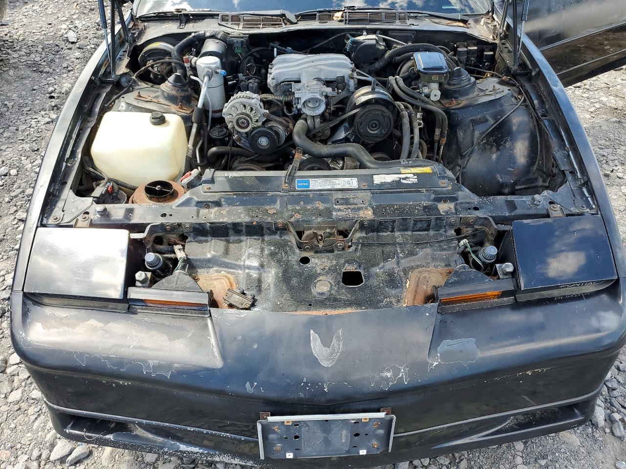 1990 Pontiac Firebird Black vin: 1G2FS23T1LL207221