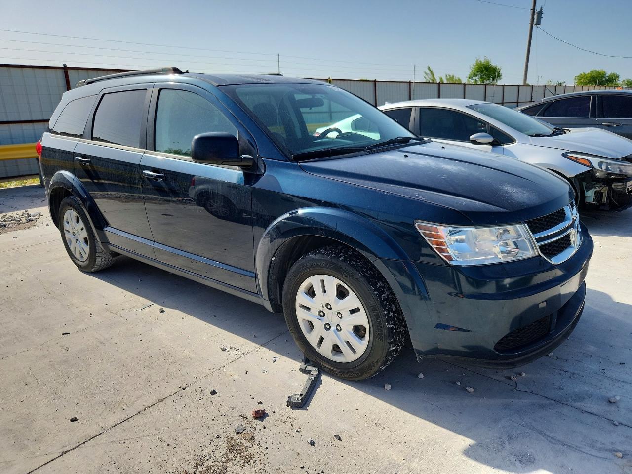 2014 Dodge Journey Se Blue vin: 3C4PDCAB2ET150870