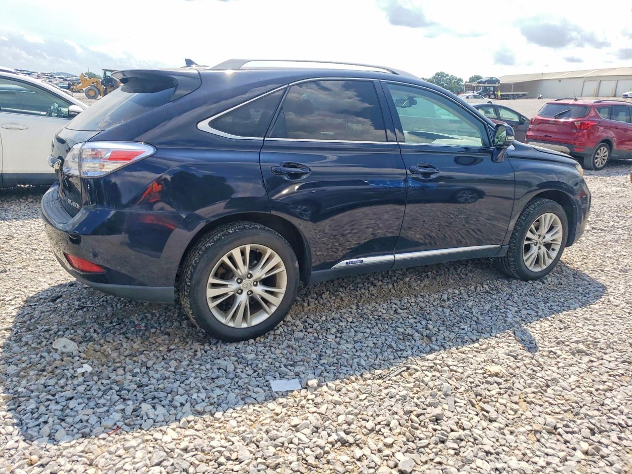 2010 Lexus Rx 450h Синий vin: JTJBC1BA1A2019459