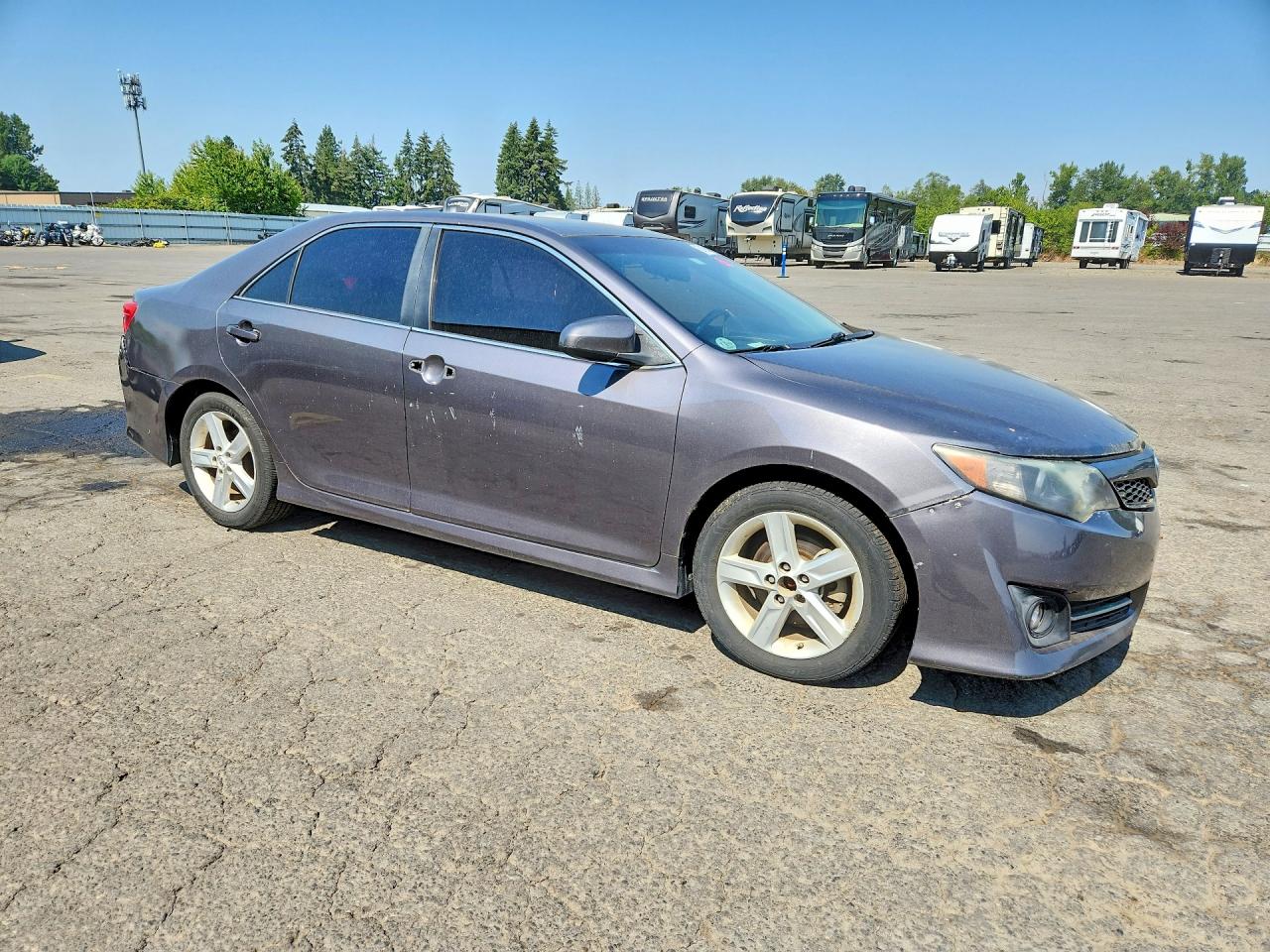 2013 Toyota Camry Se Gray vin: 4T1BF1FK5DU290641