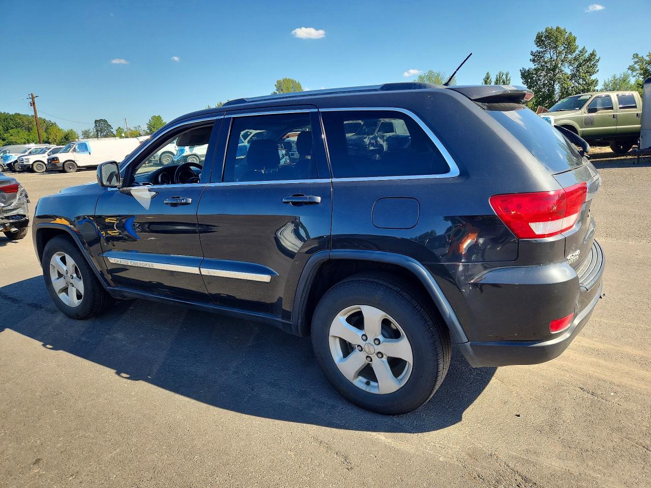 2011 Jeep Grand Cherokee Laredo Black vin: 1J4RR4GG8BC528114