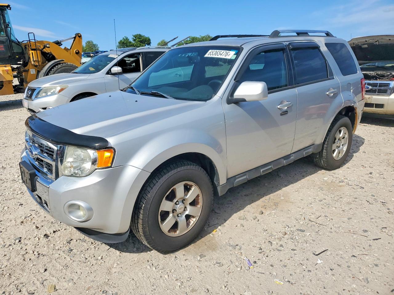 2012 Ford Escape Limited Silver vin: 1FMCU9EG2CKB34864