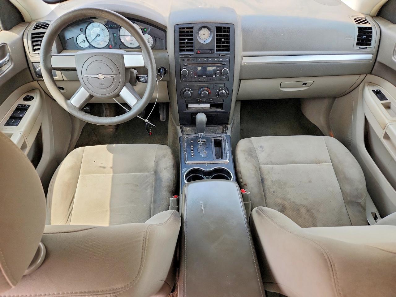 2008 Chrysler 300 Lx Blue vin: 2C3LA43R28H107218