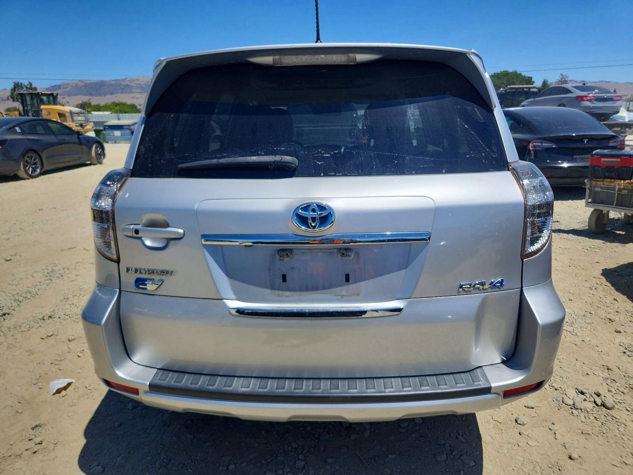 2014 Toyota Rav4 Ev Base Silver vin: 2T3YL4DV7EW002418