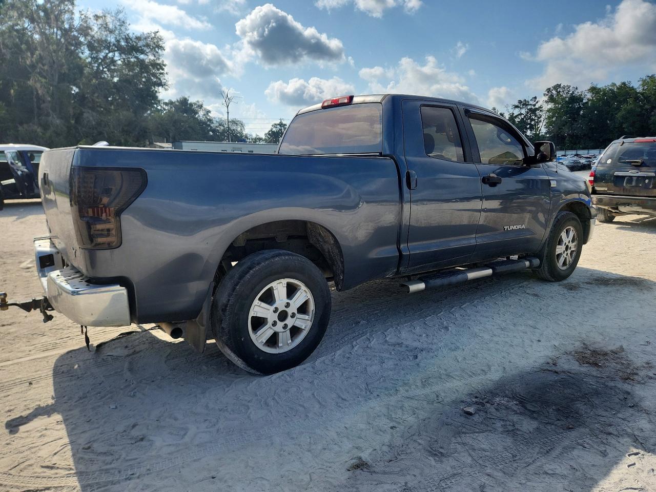 2008 Toyota Tundra Grade Синий vin: 5TFRT54148X021001