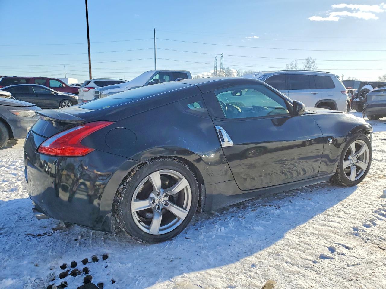 2012 Nissan 370z Base Black vin: JN1AZ4EH0CM563145