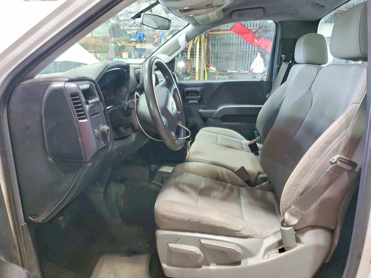 2015 Chevrolet Silverado K1500 White vin: 1GCNKPEH1FZ173344