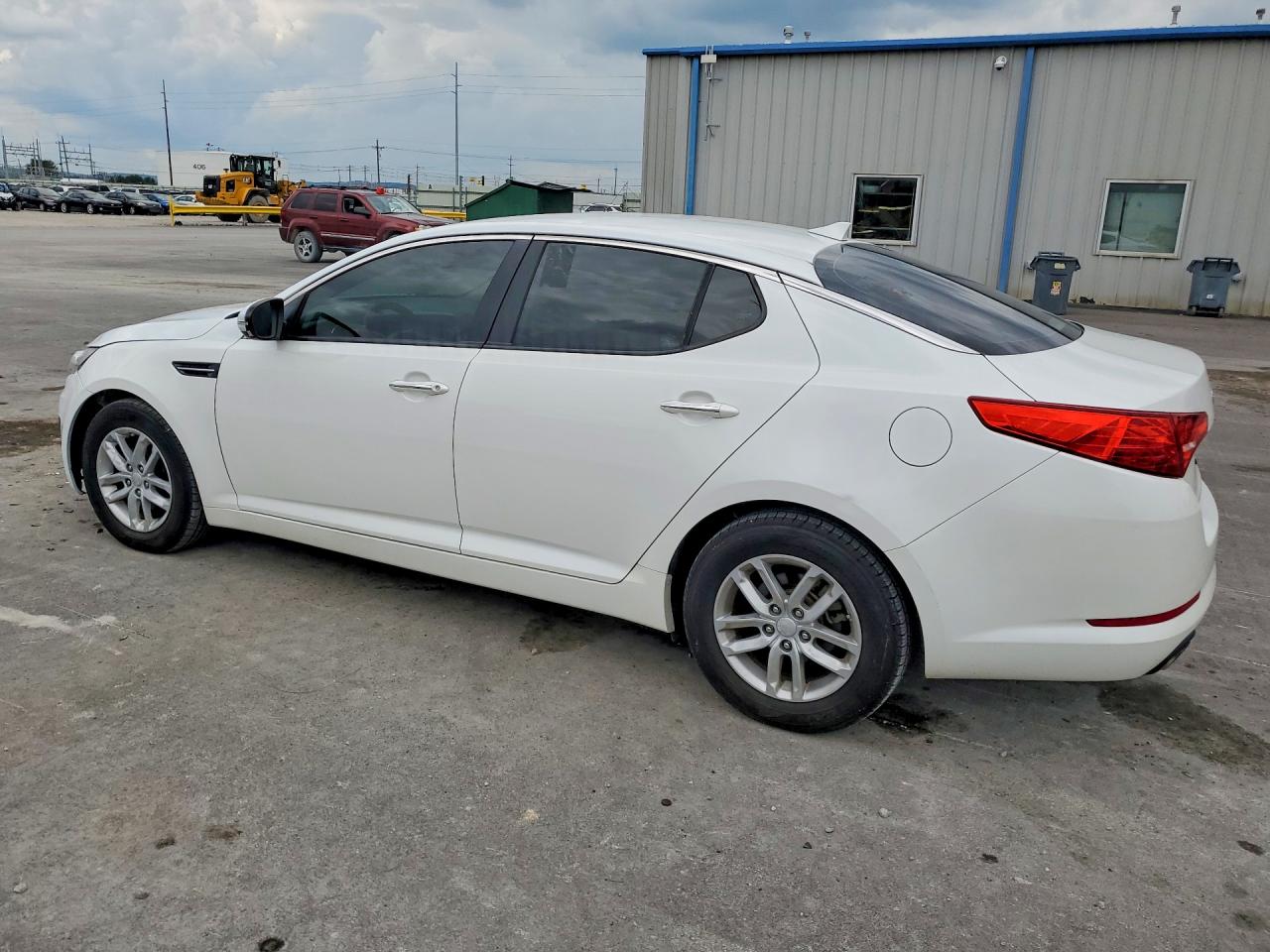 2013 Kia Optima Lx Белый vin: KNAGM4A78D5382533