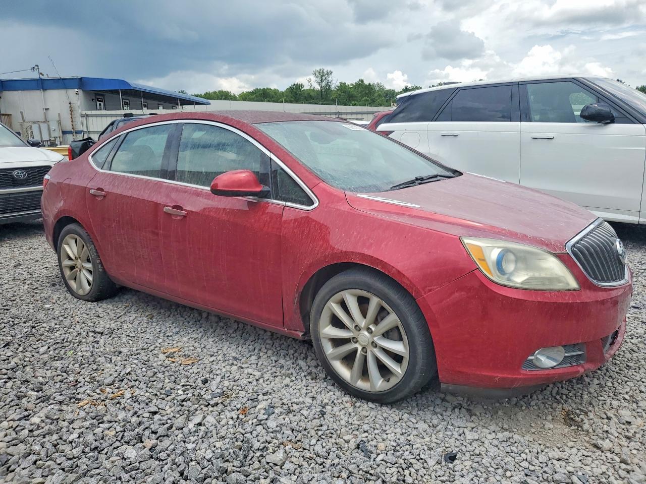 2013 Buick Verano Convenience Red vin: 1G4PR5SK4D4177483