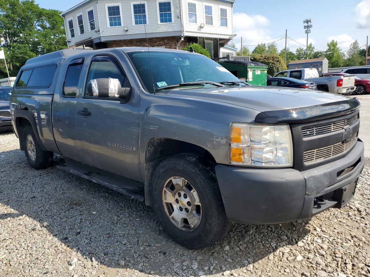 2009 Chevrolet Silverado K1500 White vin: 1GCEK19C29Z167164