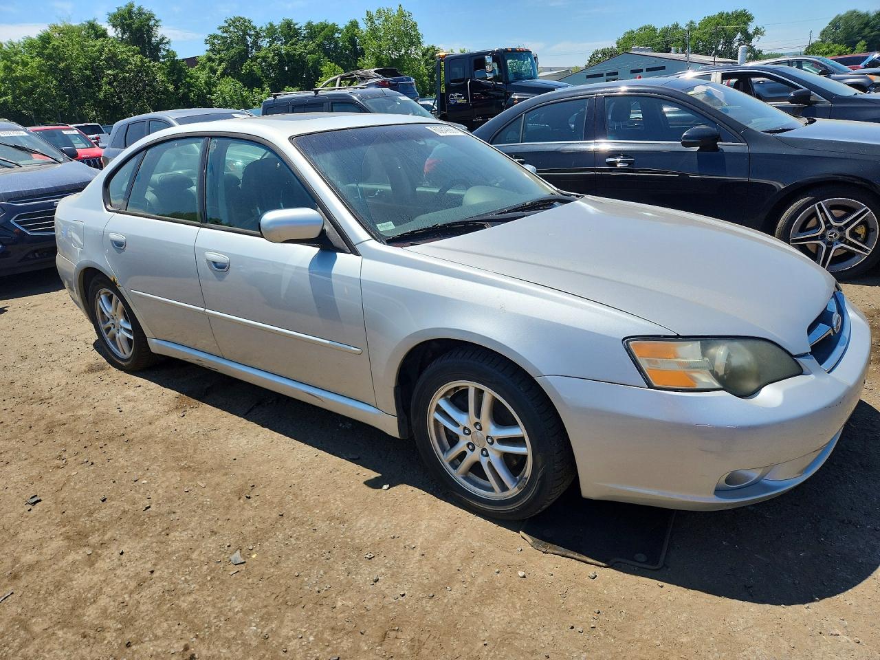 2005 Subaru Legacy 2.5i Limited Silver vin: 4S3BL626X57229627