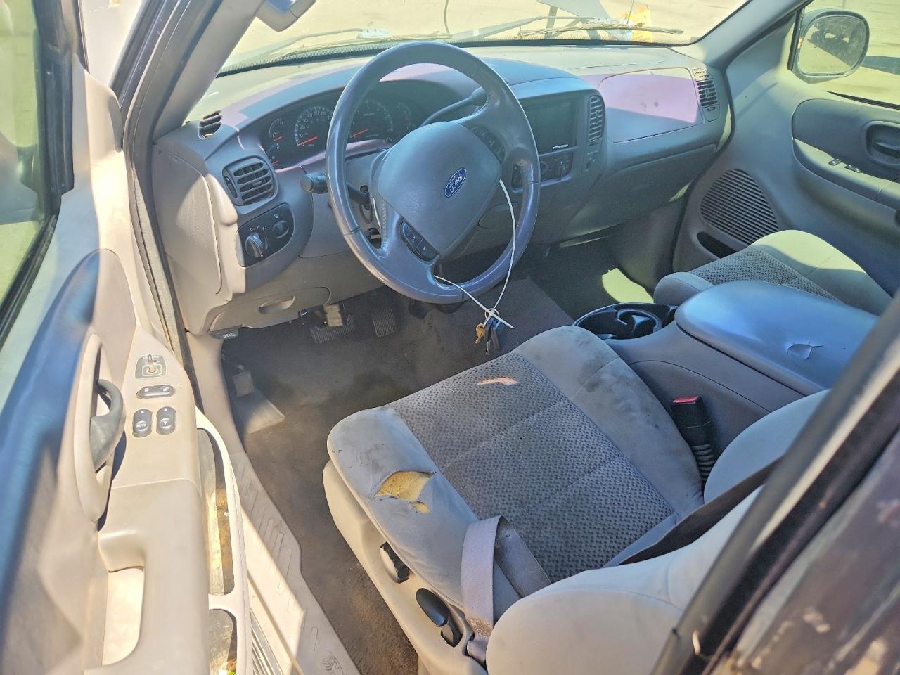 2003 Ford F150 Gray vin: 1FTRX17213NA99497