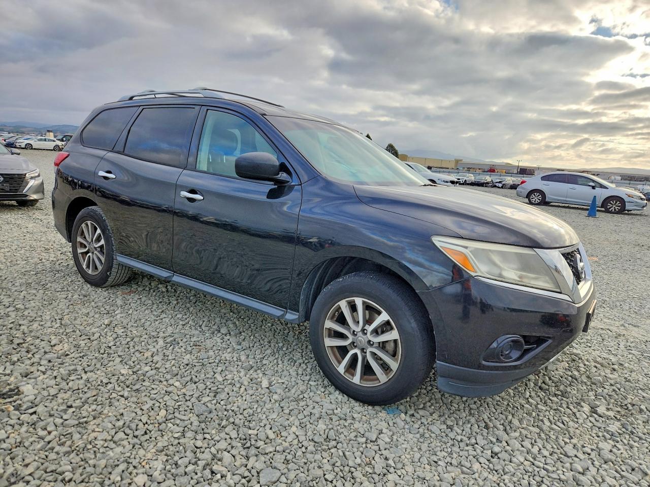 2013 Nissan Pathfinder S Black vin: 5N1AR2MN3DC626699
