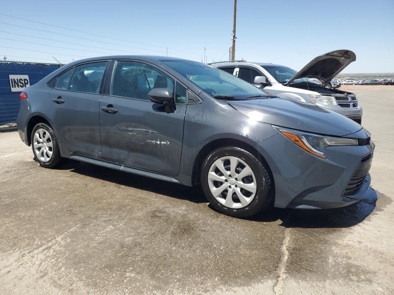 2024 Toyota Corolla Le Серый vin: 5YFB4MDE1RP139888 Damage: Right Front Door, Dent(S) W/ Paint Dmg, > 12 Inches