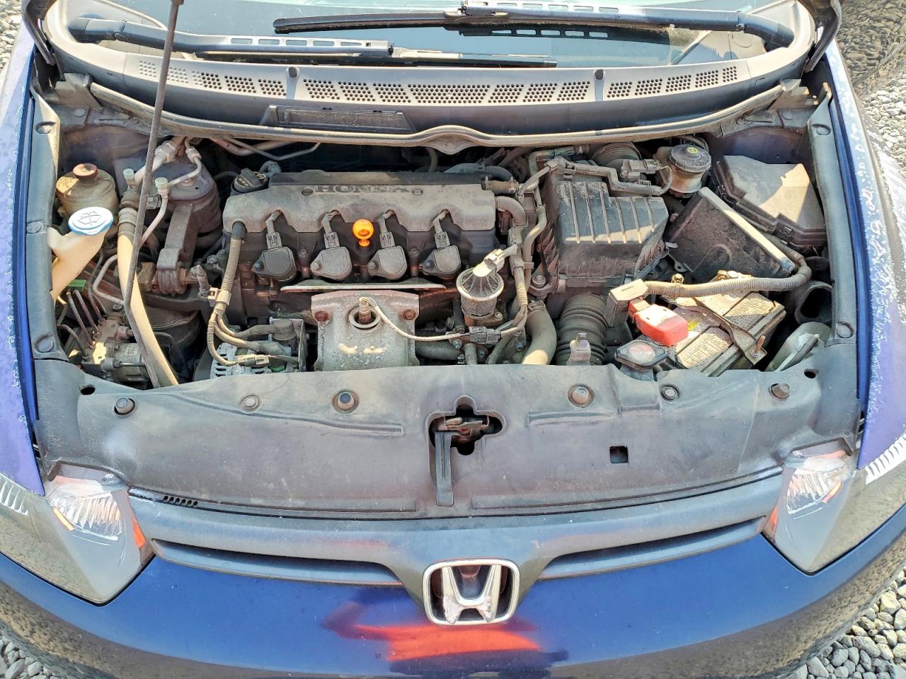 2007 Honda Civic Ex Blue vin: 2HGFG12837H501423