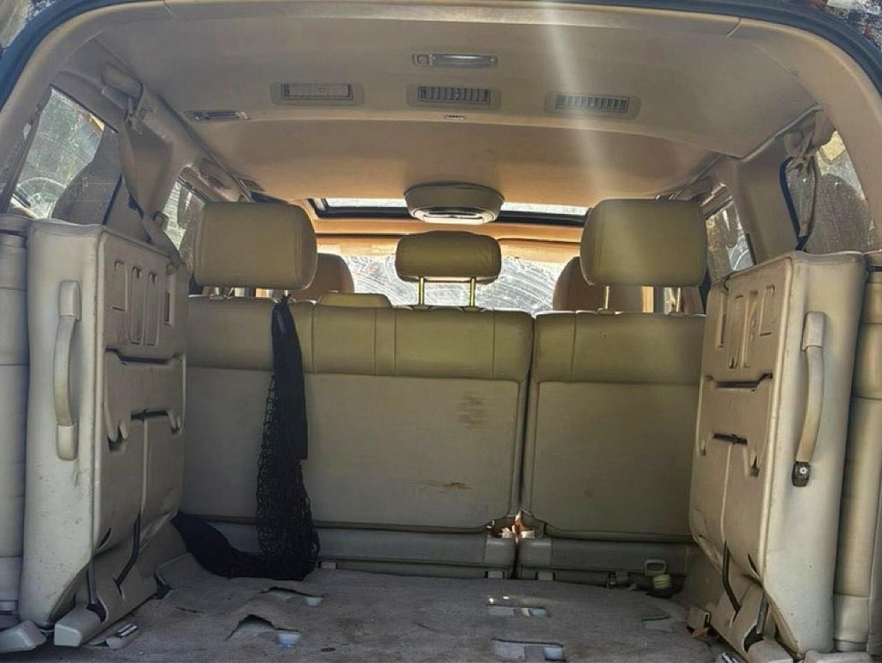 2000 Lexus Lx 470 White vin: JT6HT00W9Y0084756