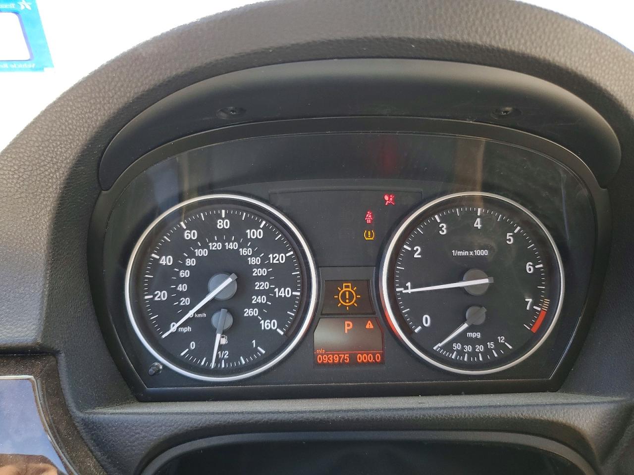 2011 Bmw 328 I Blue vin: WBAPH7C50BE679827