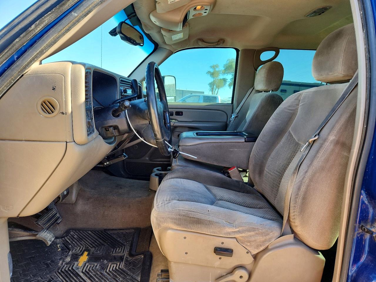 2004 Chevrolet Silverado K2500 Heavy Duty Blue vin: 1GCHK231X4F150004