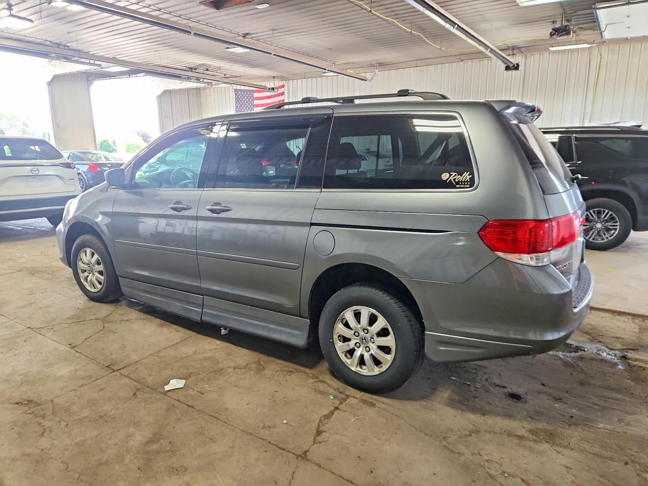 2009 Honda Odyssey Exl Gray vin: 5FNRL38779B013425