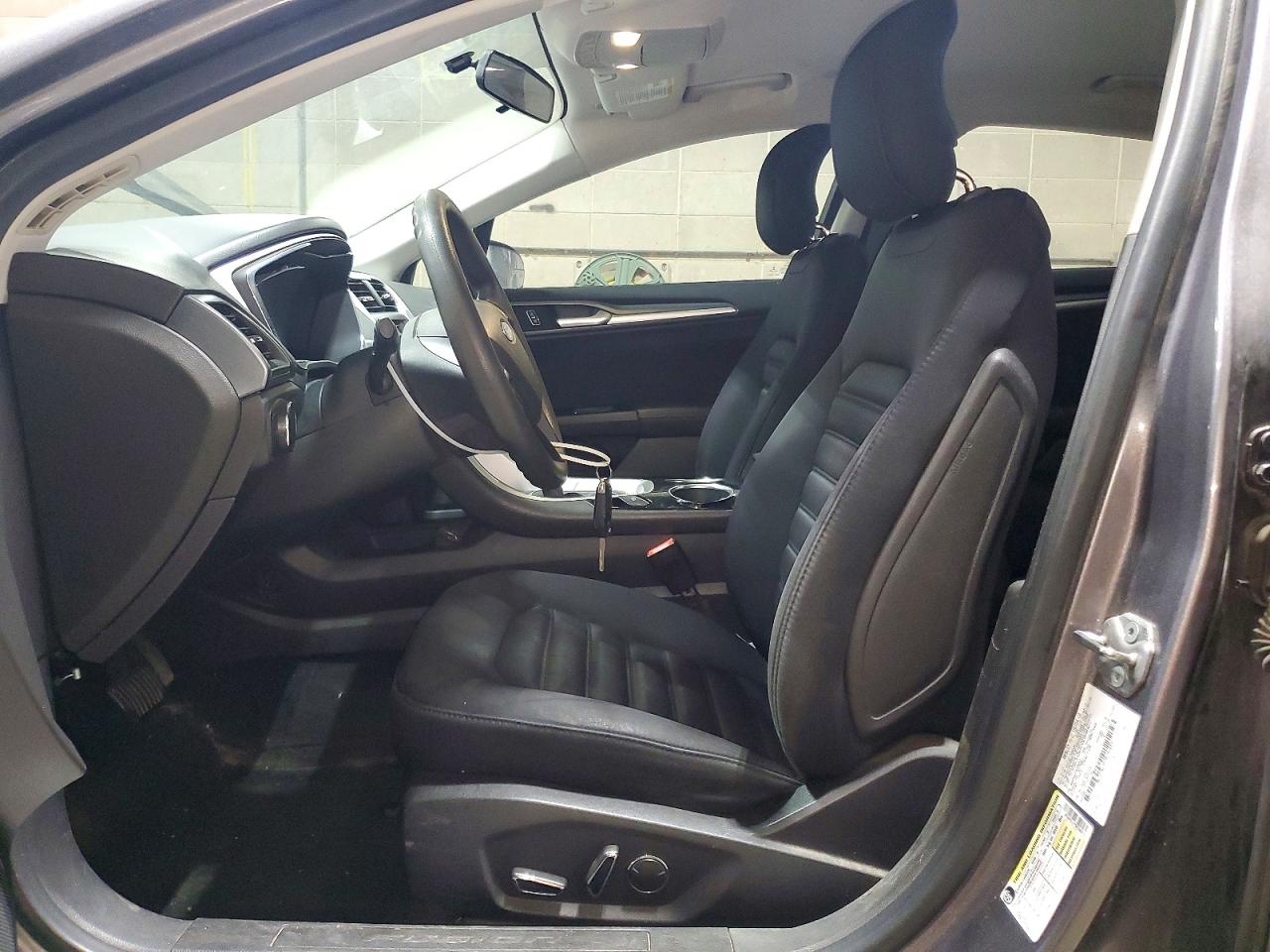 2013 Ford Fusion Se Hybrid Gray vin: 3FA6P0LU7DR298613
