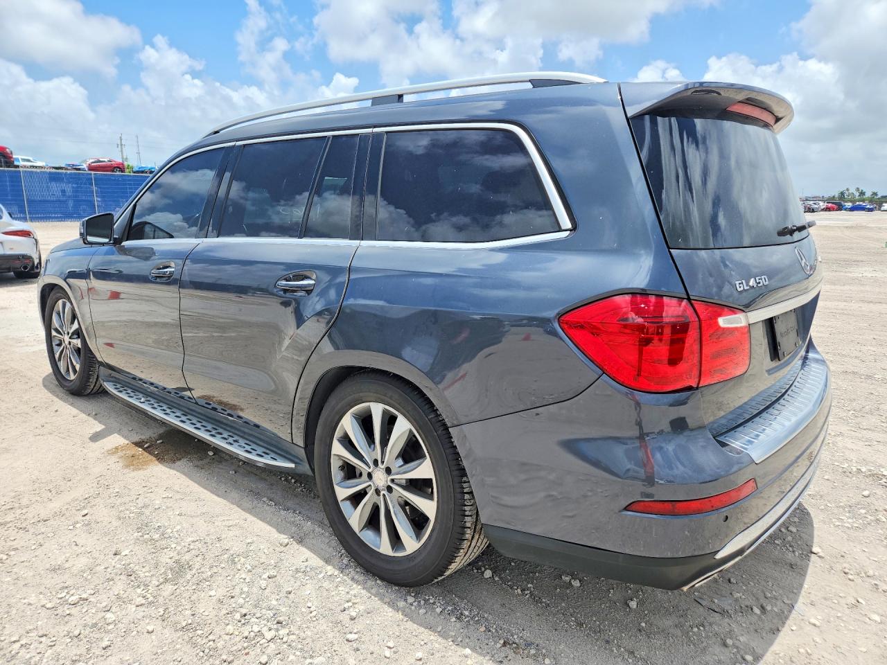 2016 Mercedes-benz Gl 450 4matic Gray vin: 4JGDF6EE5GA671025