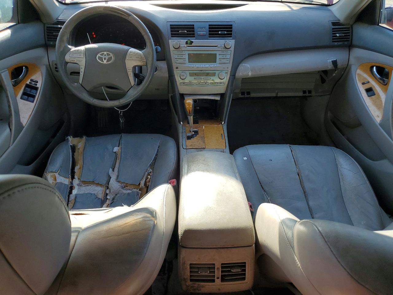 2007 Toyota Camry Xle V6 Red vin: 4T1BK46K87U011572